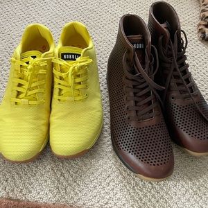 Two pair Nobull sneakers/shoes
